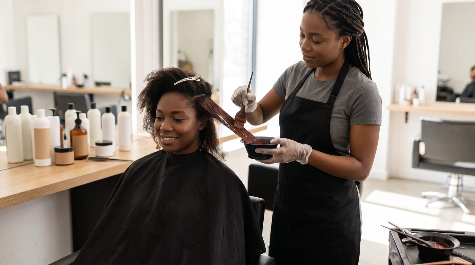 Best Hair Colors for Dark Skin Tones
