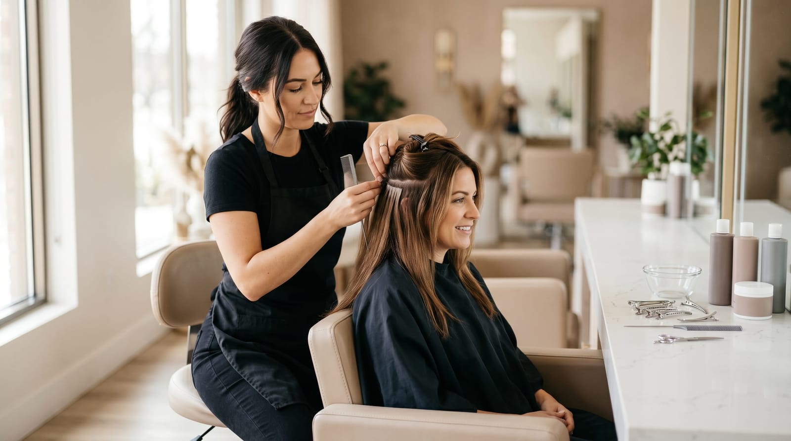 Complete Guide to Hair Extensions at Dominican Salon in DMV Area
