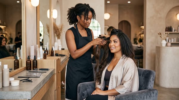 Extension Styles for Special Events: Glam Looks from a Dominican Salon