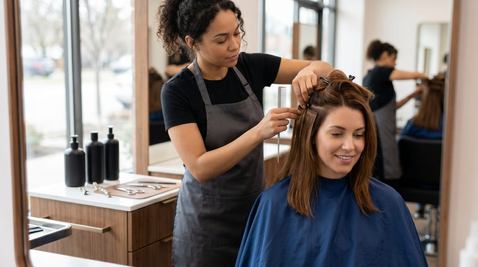 Clip-On Hair Extensions: Temporary Volume and Length Solutions