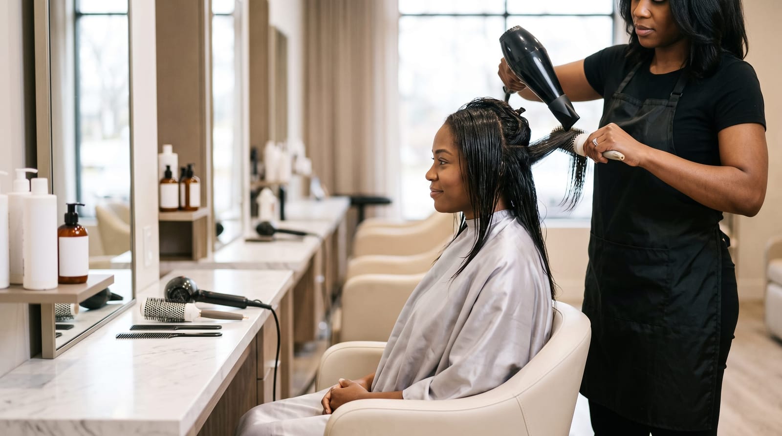 Wash and Set on Relaxed Hair: What to Expect and How to Maintain It