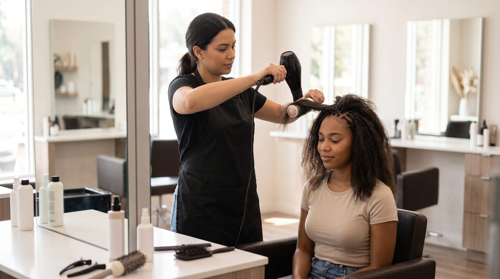 Blow Out for Braids: Specialized Technique and Benefits