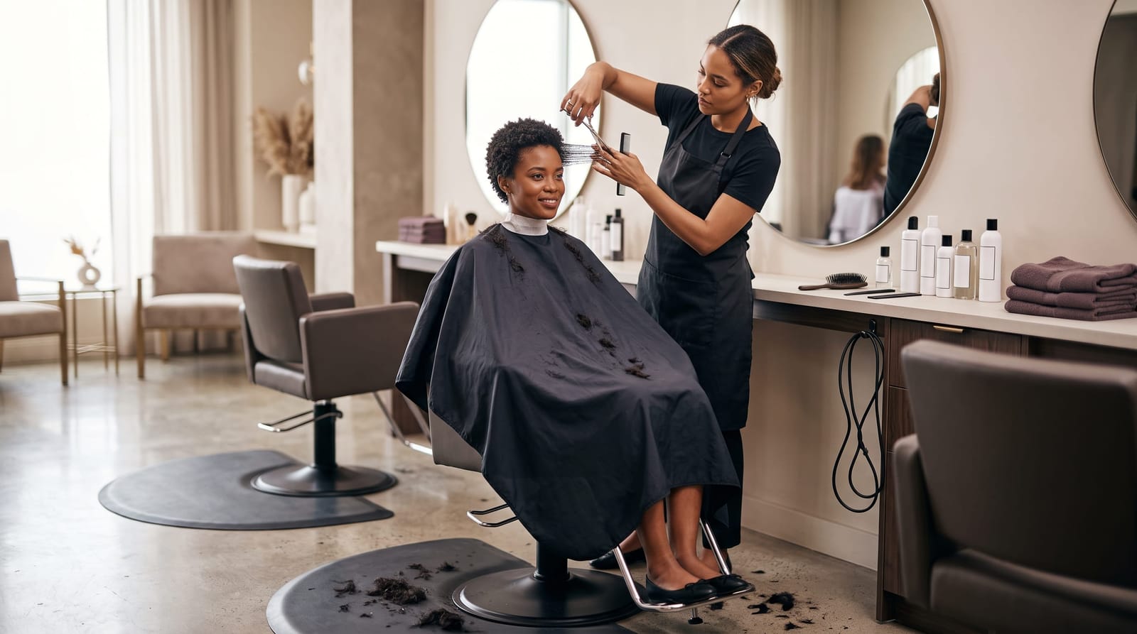 How to Style a Short Haircut at Home for Natural and Relaxed Hair