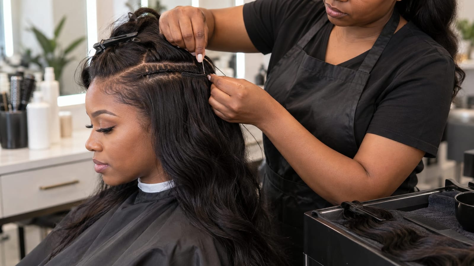 Quick Weave vs. Sew-In: Understanding the Difference Before You Book