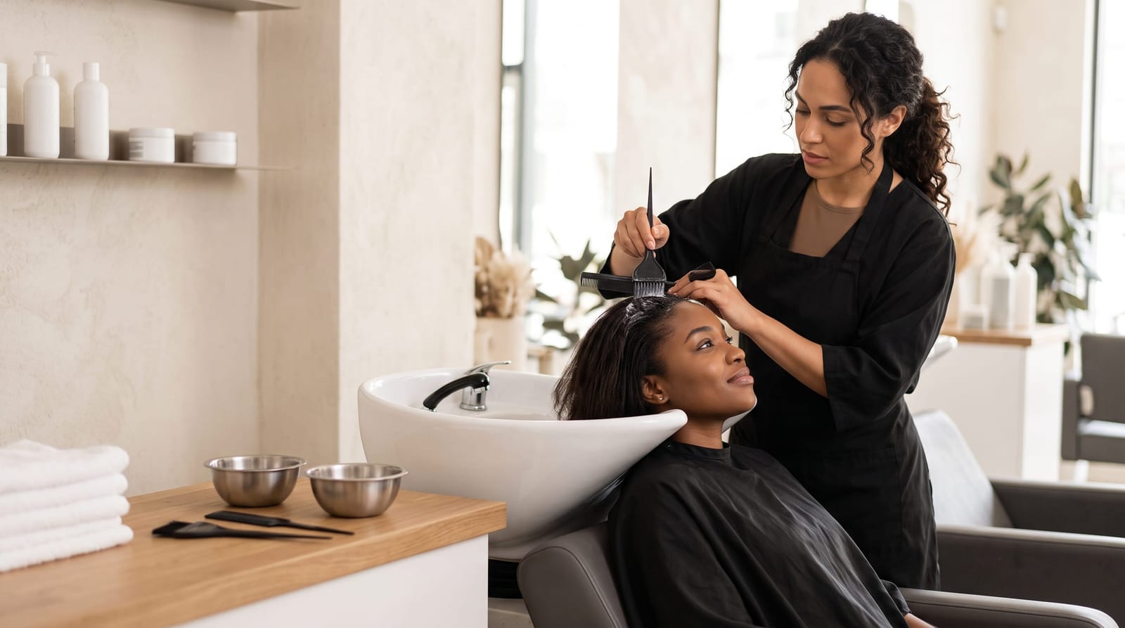 How to Know When Your Hair Is Ready for a Relaxer Touch-Up