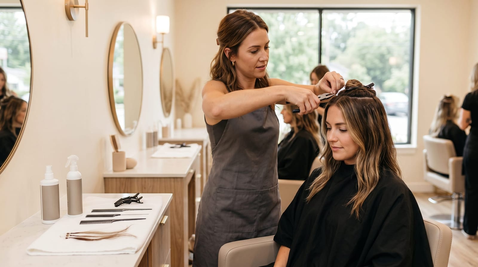 Safe Hair Extension Removal Process