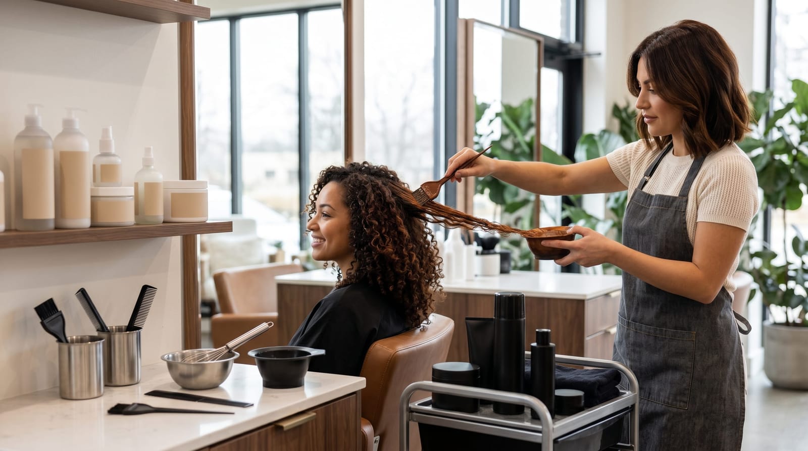 What Hair Colors Work Best on Natural Black or Dark Brown Hair Without Bleach?