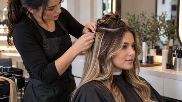 What Length Extensions Are Best for a Round Face Shape?
