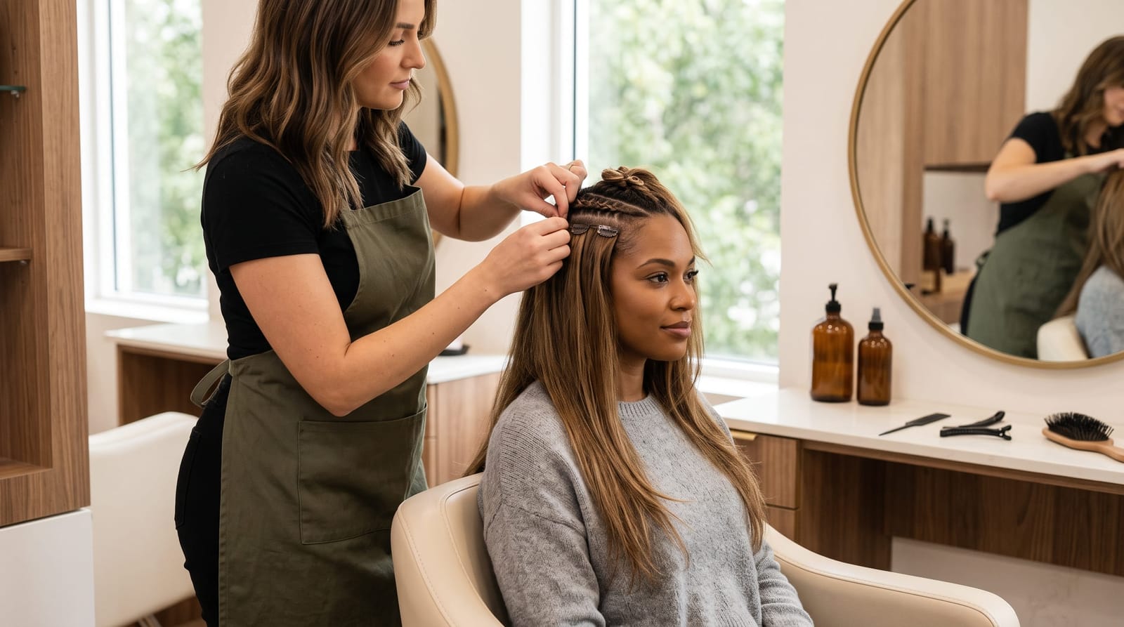 How to Sleep With Clip-On Hair Extensions Without Damaging Them