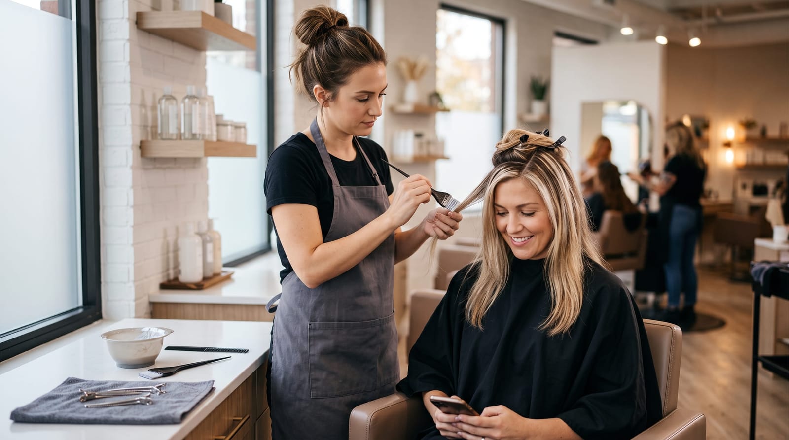 When Should You Schedule Your Highlight Touch-Up? A Guide for DMV Clients